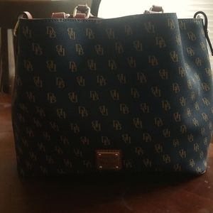Navy Blue Dooney & Bourke Bag.